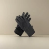 Black thickened warm gloves for both men and women, anti-slip and wear-resistant, suitable for autumn and winter cycling and outdoor work Specification image